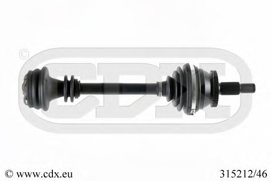 Приводной вал CDX 315212/46