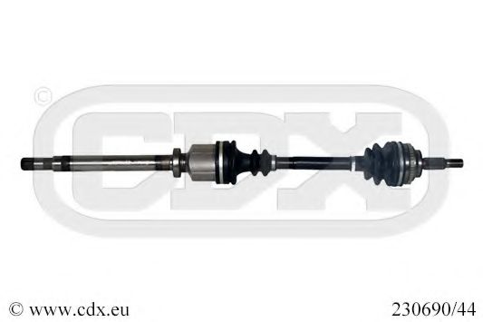 Приводной вал CDX 230690/44