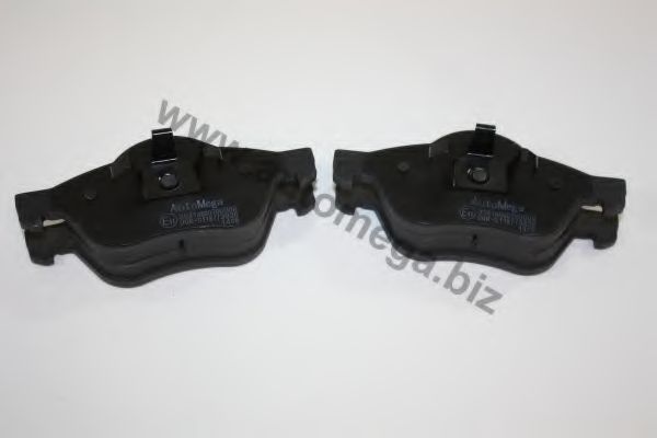 Комплект тормозных колодок, дисковый тормоз AUTOMEGA 3041060076090R