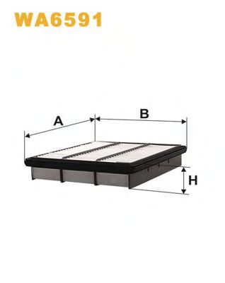 Воздушный фильтр WIX FILTERS WA6591