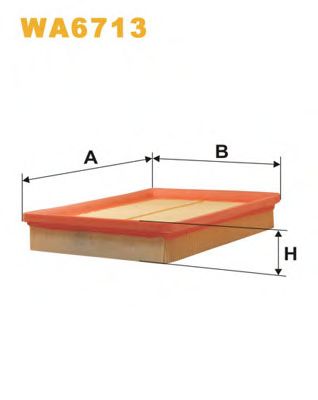 Воздушный фильтр WIX FILTERS WA6713