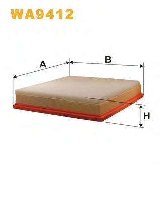 Воздушный фильтр WIX FILTERS WA9412