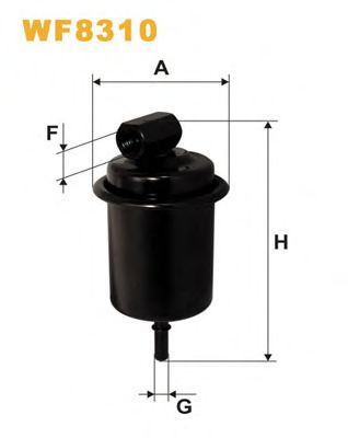 Топливный фильтр WIX FILTERS WF8310