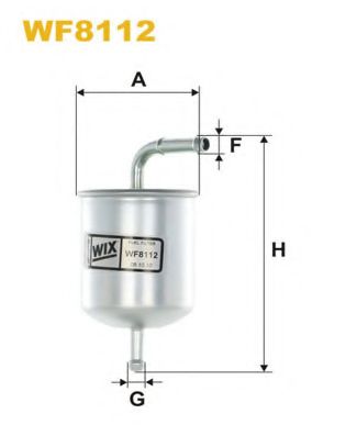 Топливный фильтр WIX FILTERS WF8112