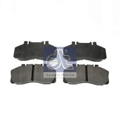 Комплект тормозных колодок, дисковый тормоз DT 6.95108