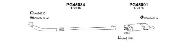 Система выпуска ОГ VENEPORTE 450021