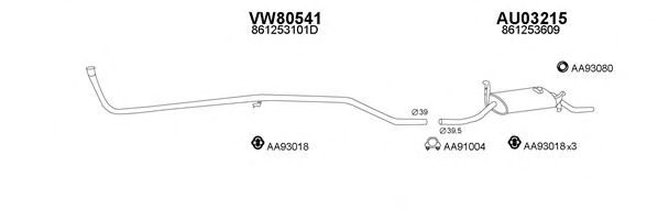 Система выпуска ОГ VENEPORTE 800264