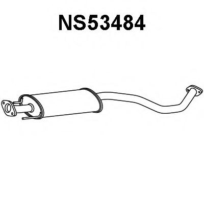 Предглушитель выхлопных газов VENEPORTE NS53484