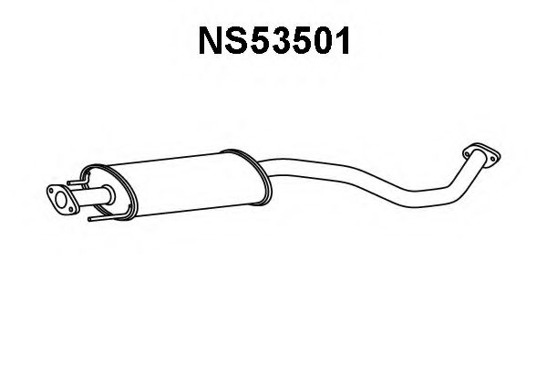 Предглушитель выхлопных газов VENEPORTE NS53501
