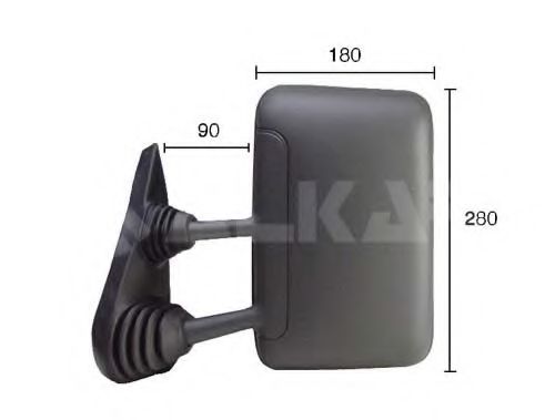 Наружное зеркало ALKAR 9201975