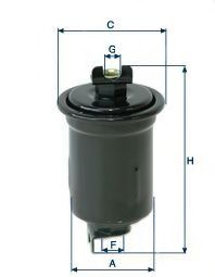 Топливный фильтр UNIFLUX FILTERS XB202