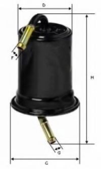 Топливный фильтр UNIFLUX FILTERS XB269