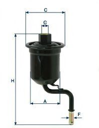 Топливный фильтр UNIFLUX FILTERS XB325