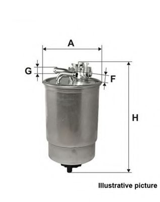 Топливный фильтр OPEN PARTS EFF5039.20