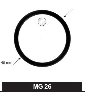 Прокладка, термостат MOTORAD MG-26