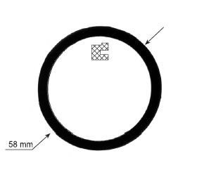 Прокладка, термостат MOTORAD MG91