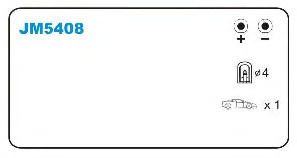 Катушка зажигания JANMOR JM5408