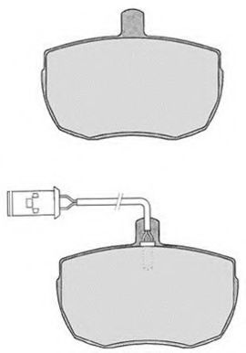 Комплект тормозных колодок, дисковый тормоз HAVAM 7253
