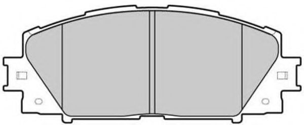 Комплект тормозных колодок, дисковый тормоз FREMAX FBP-1708