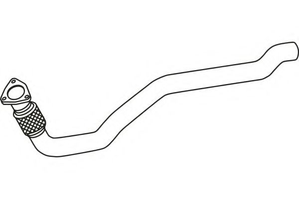 Труба выхлопного газа MTS 20102