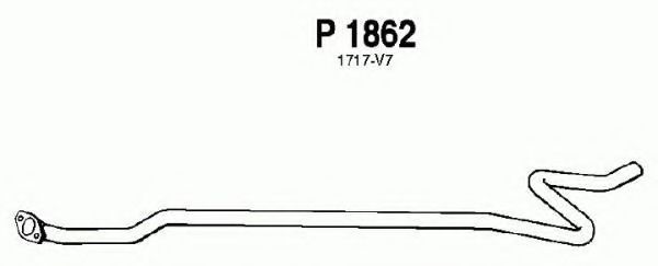 Труба выхлопного газа FENNO P1862