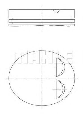 Поршень PERFECT CIRCLE 56 03998 0