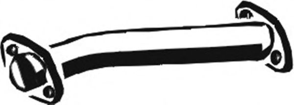 Труба выхлопного газа ASMET 05065