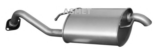 Глушитель выхлопных газов конечный ASMET 20.021