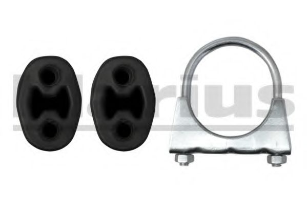 Монтажный комплект, глушитель KLARIUS 402726