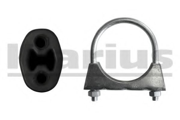 Монтажный комплект, глушитель KLARIUS 402822