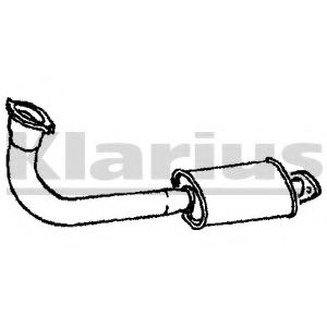 Предглушитель выхлопных газов KLARIUS 210003