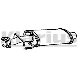 Средний глушитель выхлопных газов KLARIUS 210034