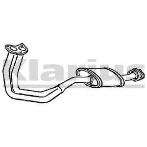 Предглушитель выхлопных газов KLARIUS 220081