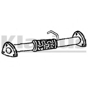 Труба выхлопного газа KLARIUS 301312