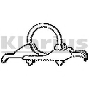 Кронштейн, система выпуска ОГ KLARIUS 430091