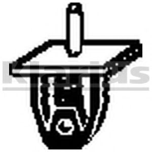 Кронштейн, глушитель KLARIUS 420467