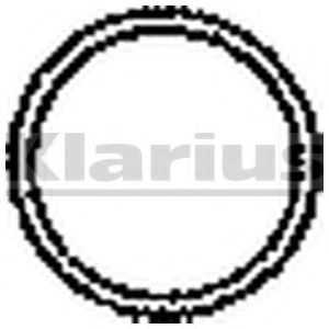Прокладка, труба выхлопного газа KLARIUS HAG4
