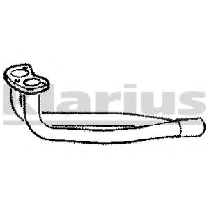 Труба выхлопного газа KLARIUS LR133C