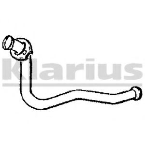Труба выхлопного газа KLARIUS RN357C