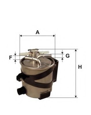 Топливный фильтр UNICO FILTER FI 9120/1