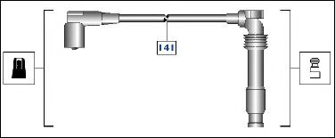 Провод зажигания BRECAV 9214140