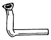 Труба выхлопного газа KLARIUS 110061