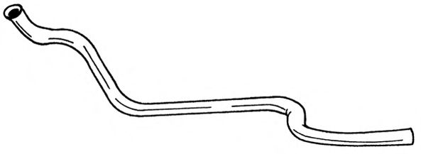 Труба выхлопного газа BOSAL 822319