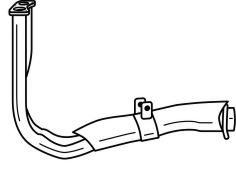 Труба выхлопного газа SIGAM 34104