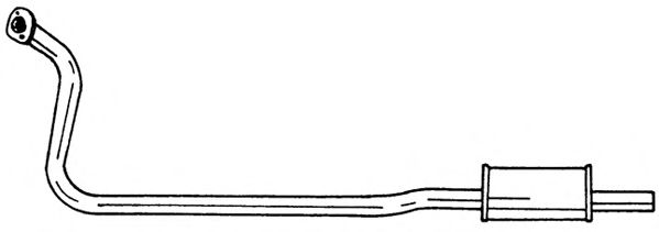 Труба выхлопного газа SIGAM 50160