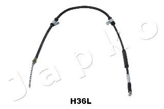 Трос, стояночная тормозная система JAPKO 131H36L