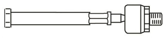 Осевой шарнир, рулевая тяга FRAP 813
