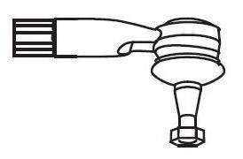 Наконечник поперечной рулевой тяги FRAP 4381