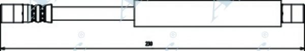 Тормозной шланг APEC braking HOS3269