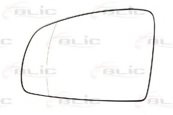 Зеркальное стекло, наружное зеркало BLIC 6102-02-1271752P